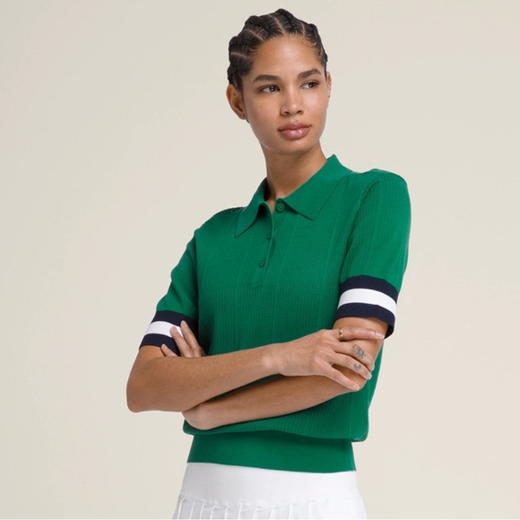 Wilson Essex polo (current style) in outside green - Picture 2 of 15